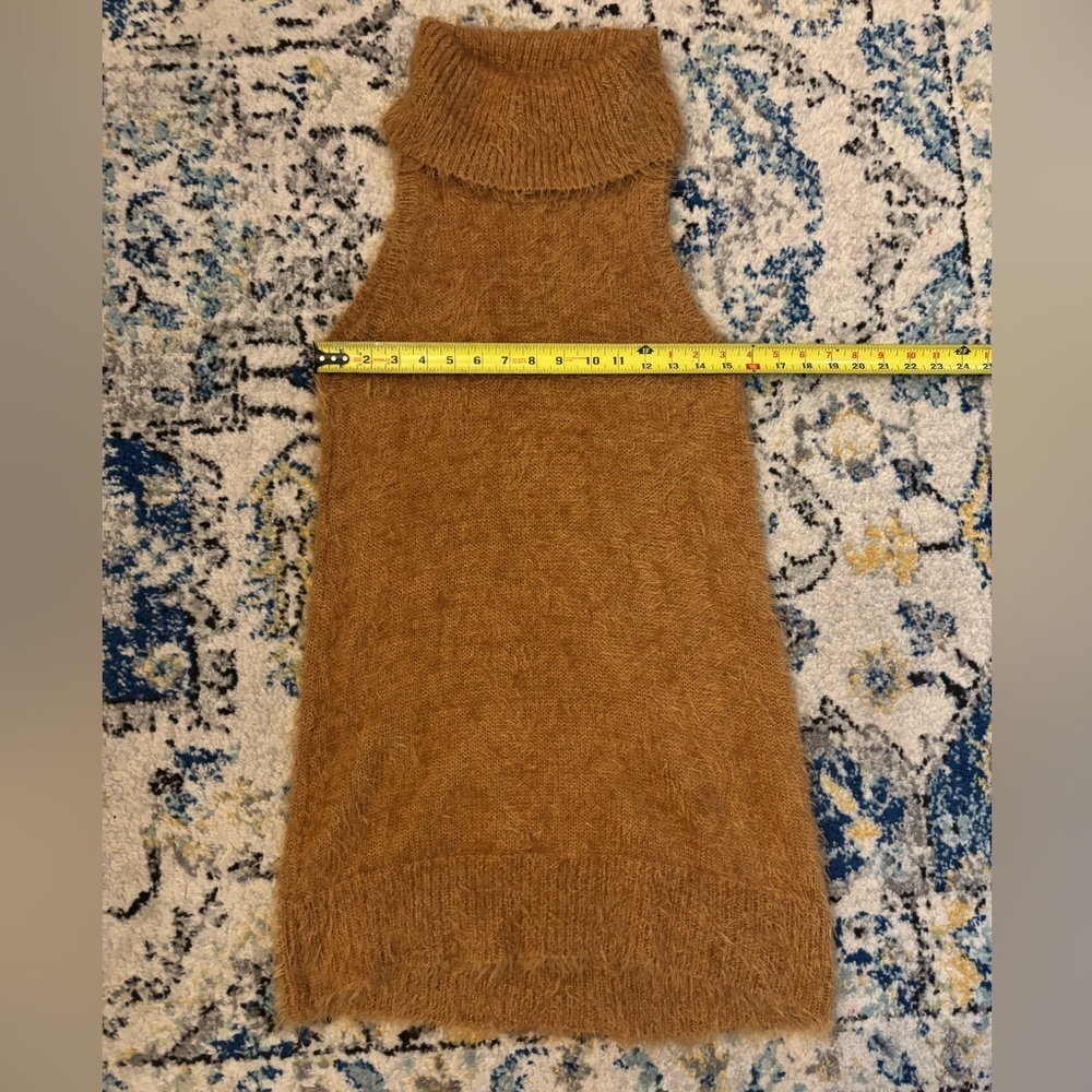 Show Me Your MuMu Sleeveless Fauna Dress Cognac Knit - Picture 9 of 9
